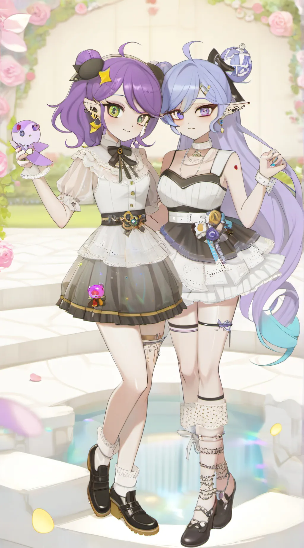 ai character: Luna background