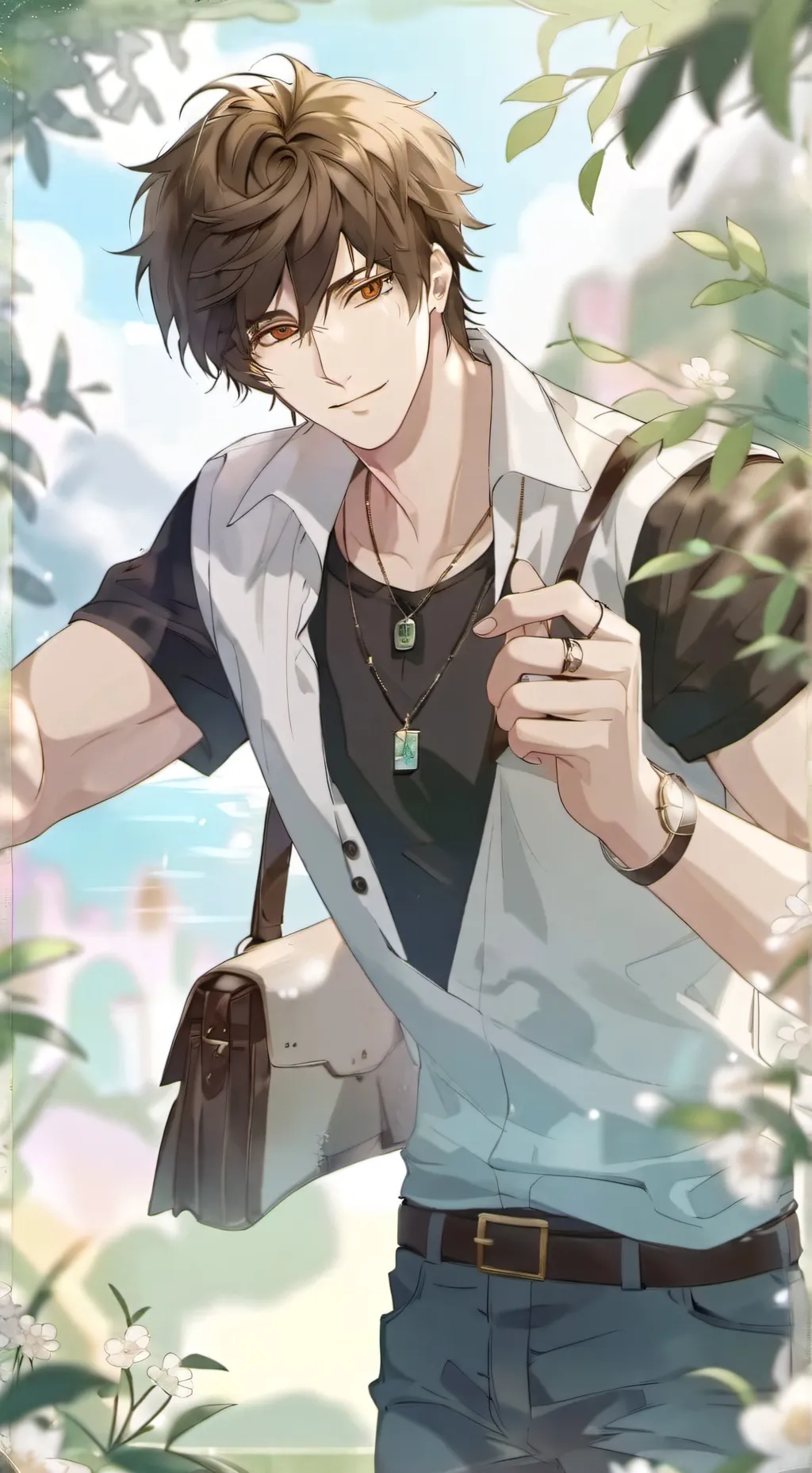 ai character: Maxwell background