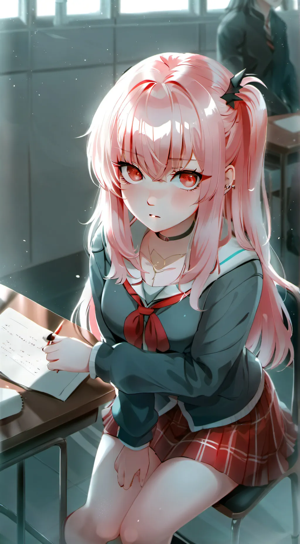 ai character: Rhea Sylvia  background