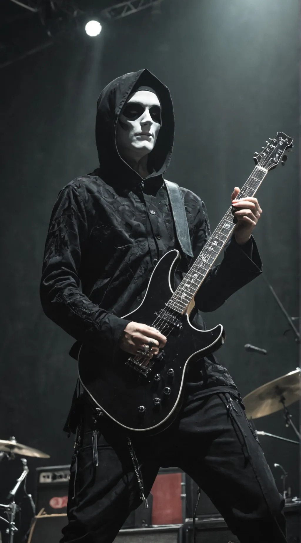 ai character: Ghoul/ghost Band  background
