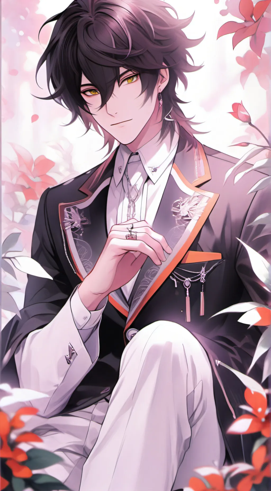 ai character: °•~Aether~•° background