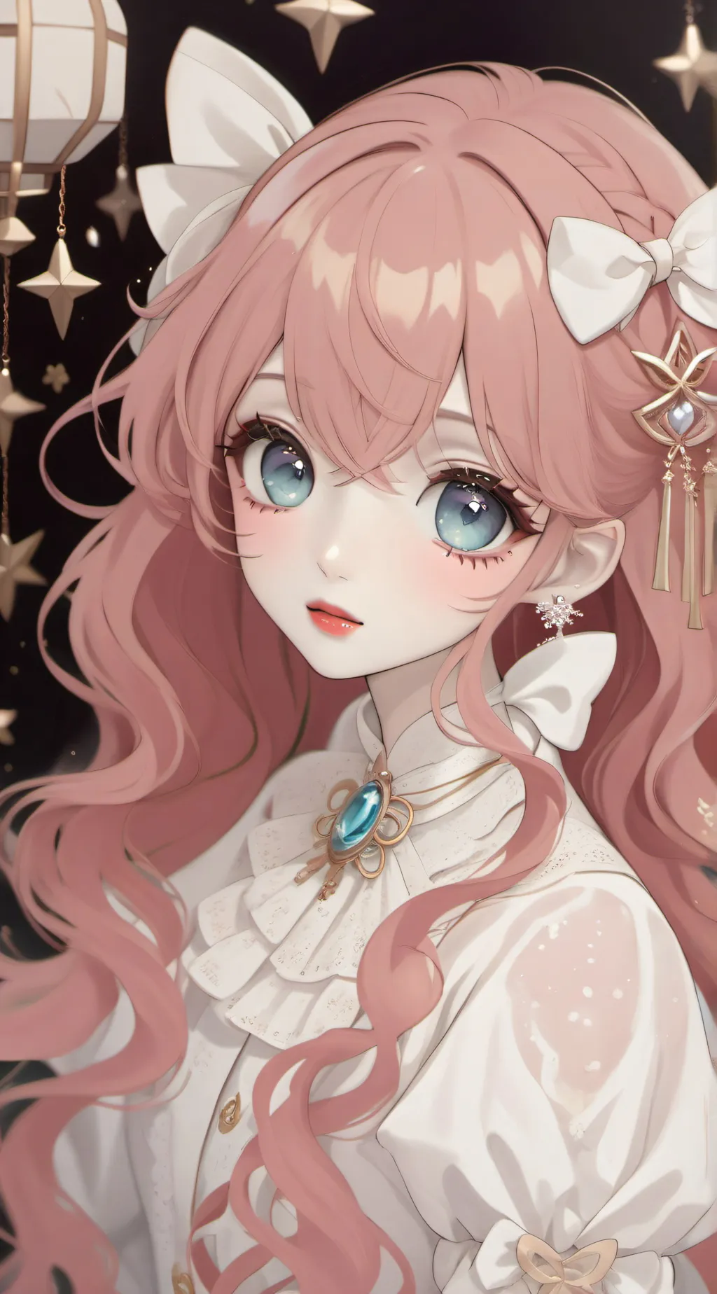 ai character: Aurora background