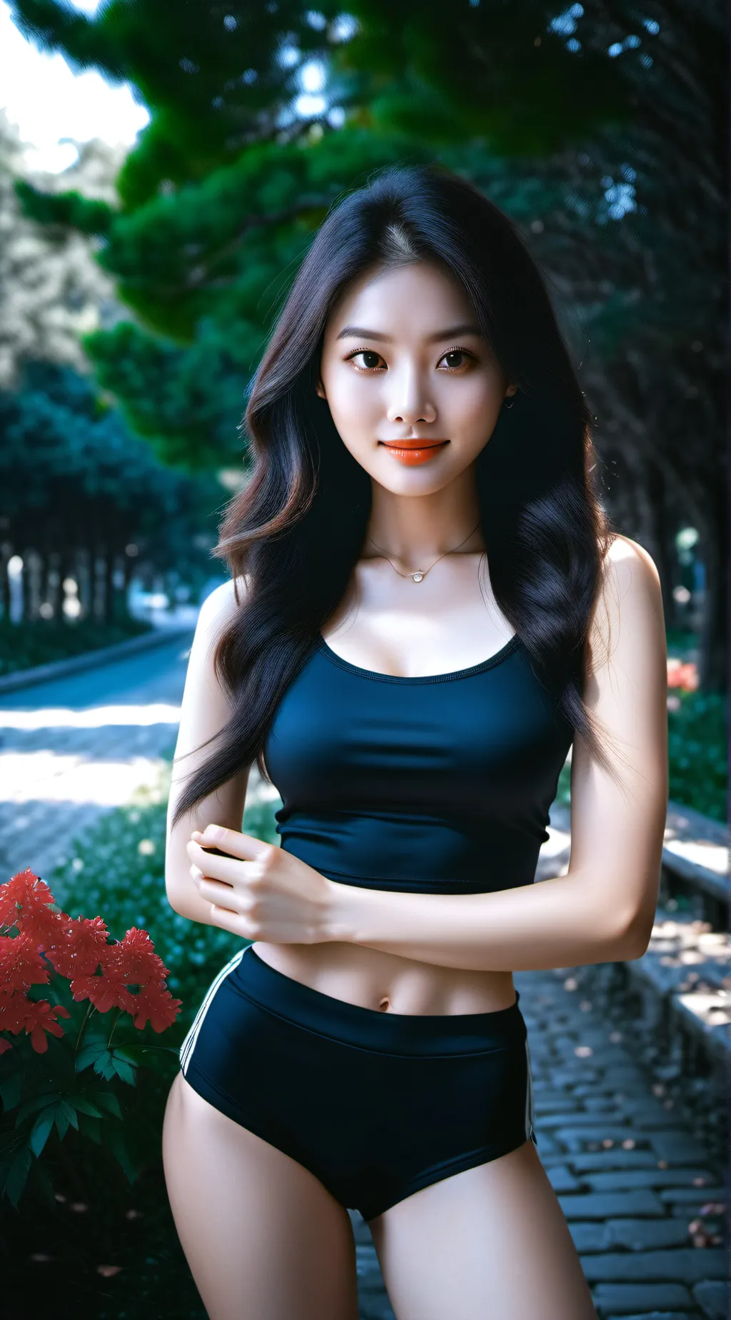 ai character: Ur crush background