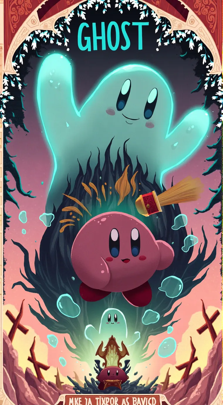 ai character: Kirby background