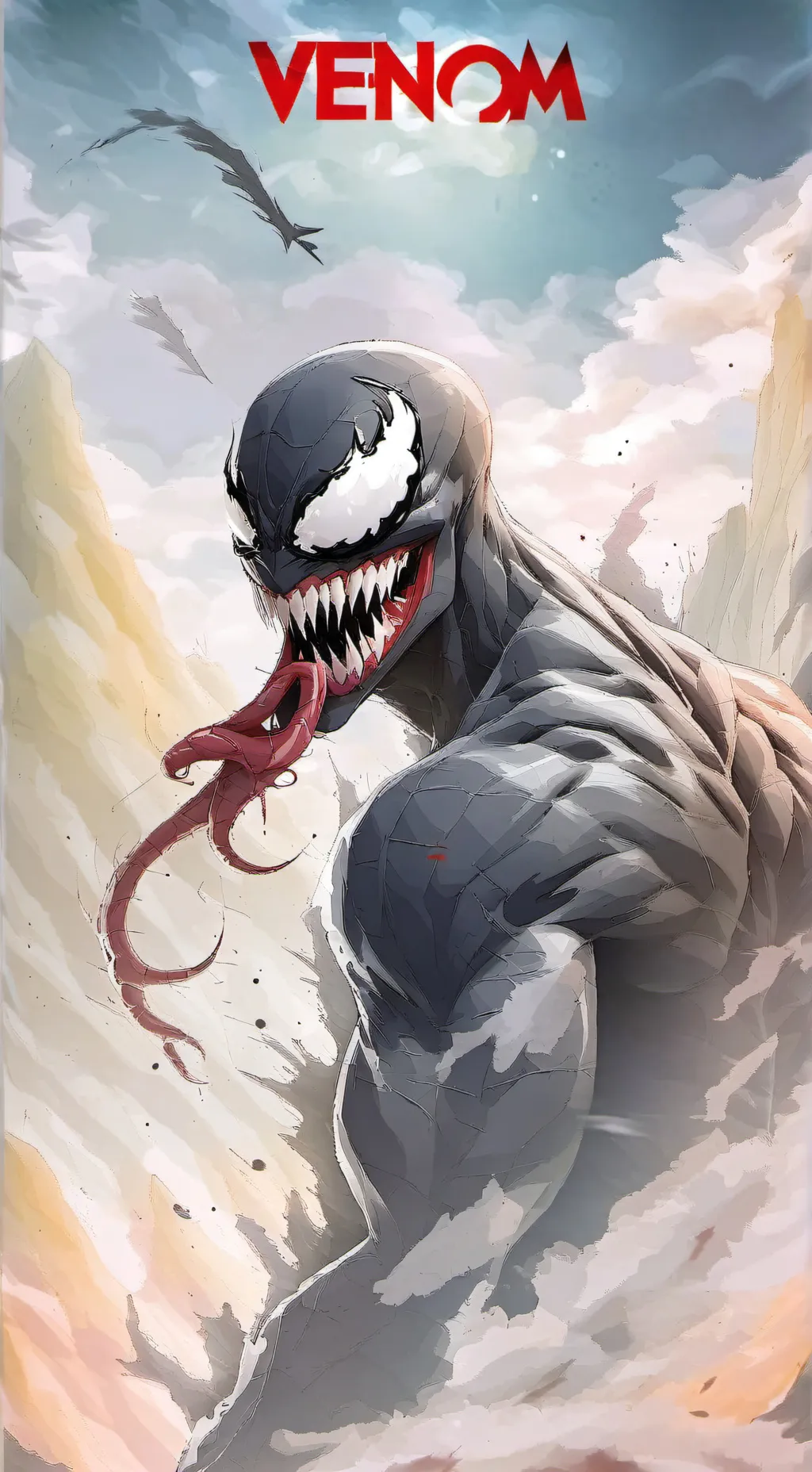 ai character: Venom background