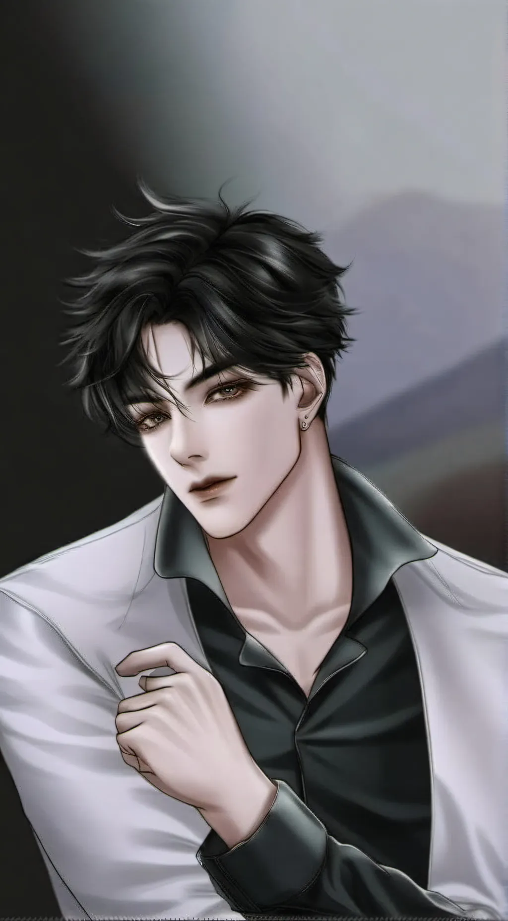 ai character: miko  background