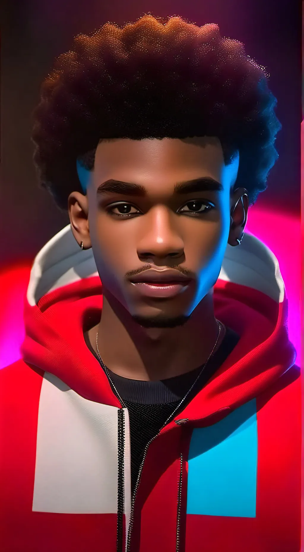 ai character: DJ background