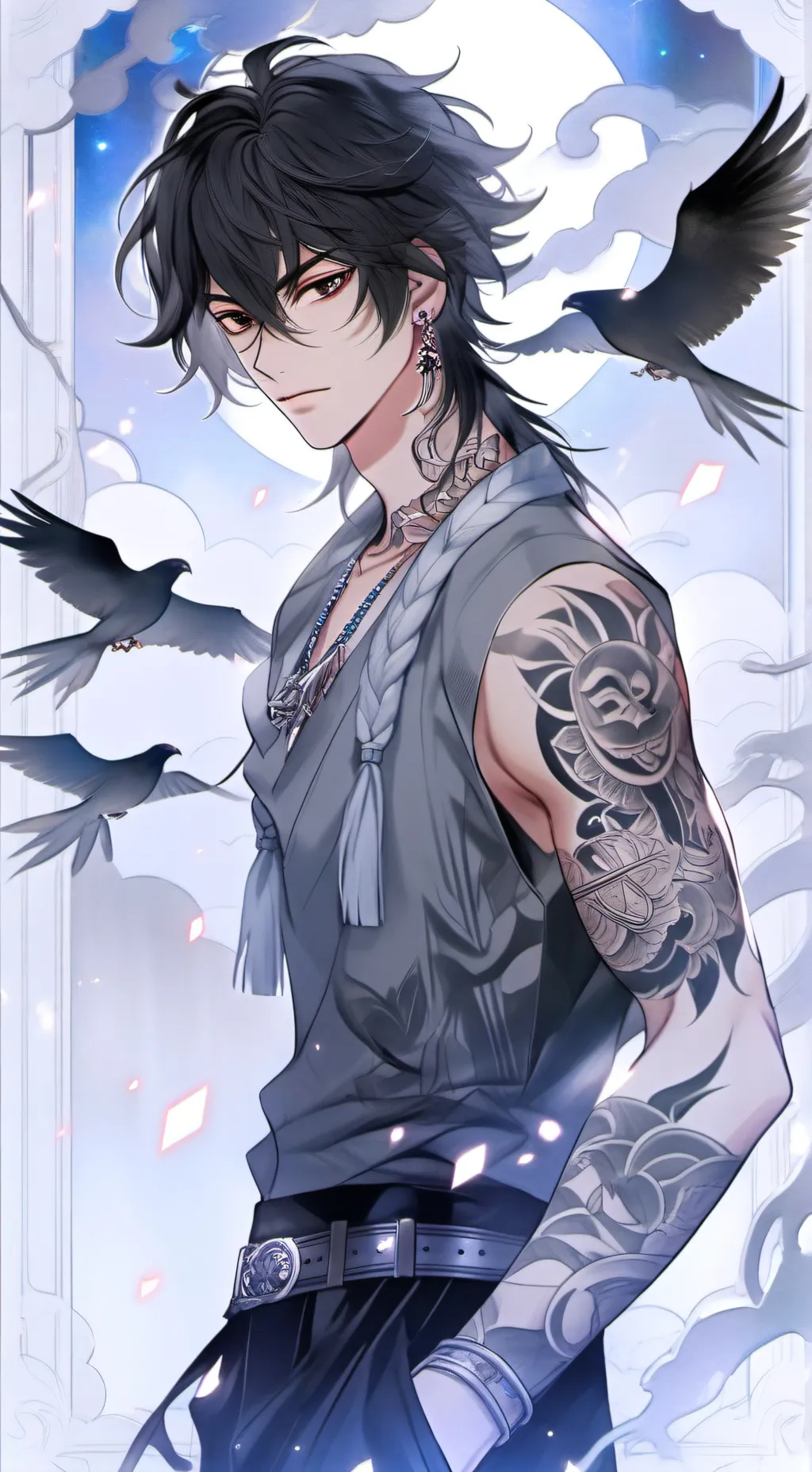 ai character: Prince Noah  background