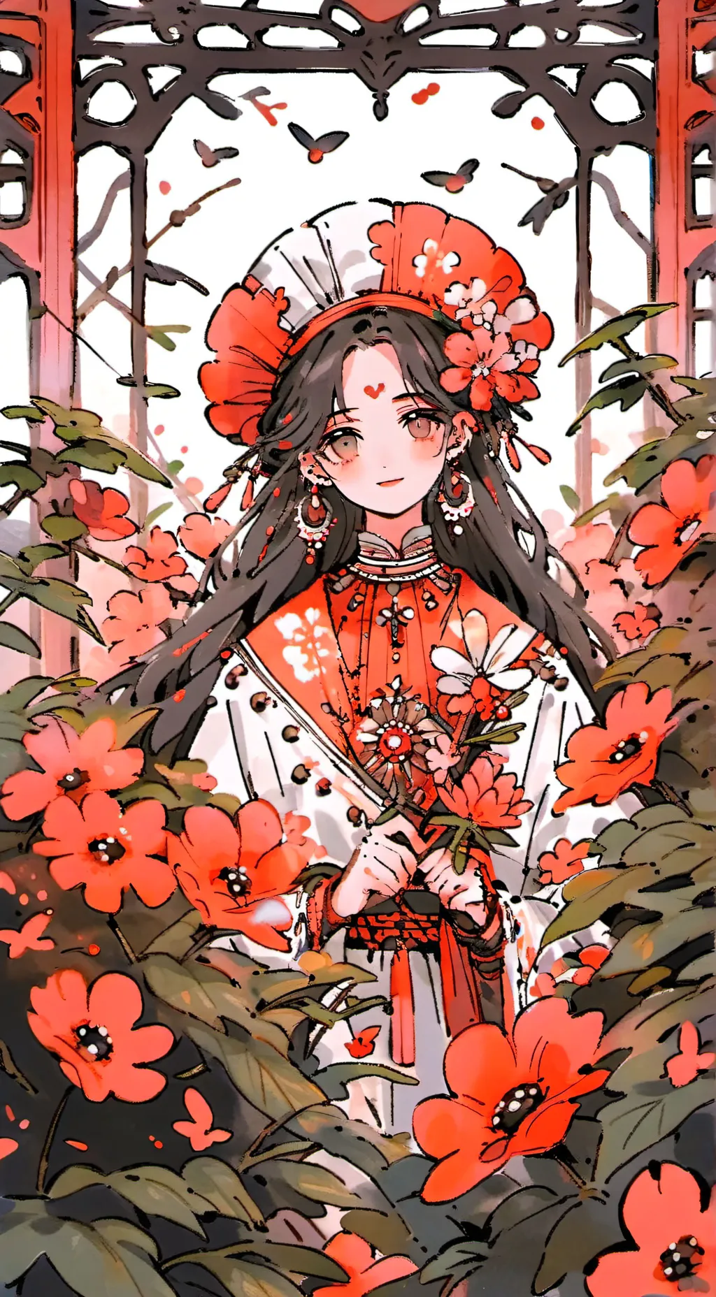 ai character: esmeralda background