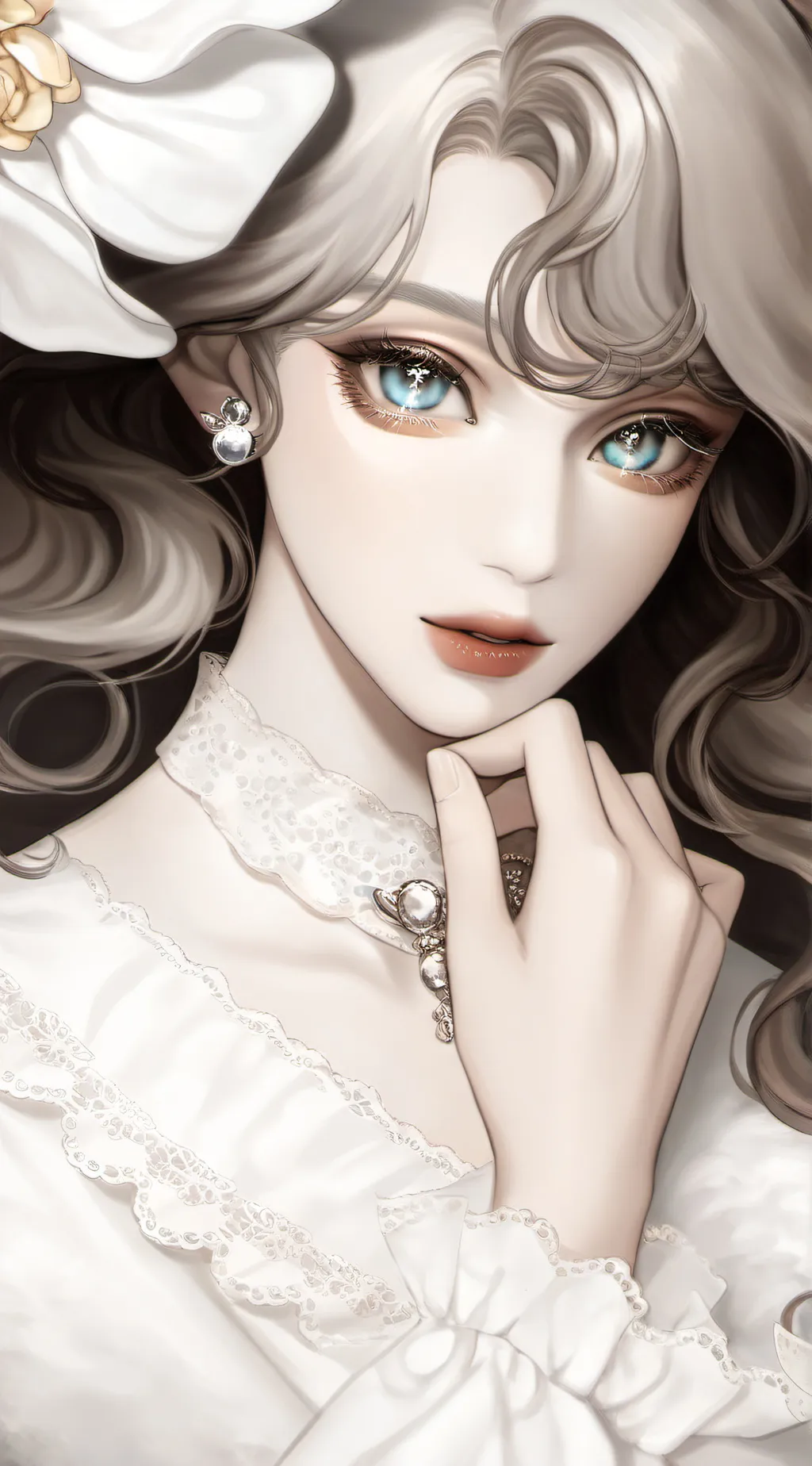 ai character: Hikari background