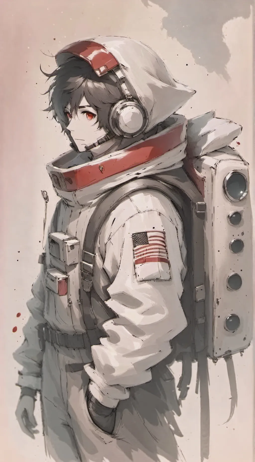 ai character: amoung us background