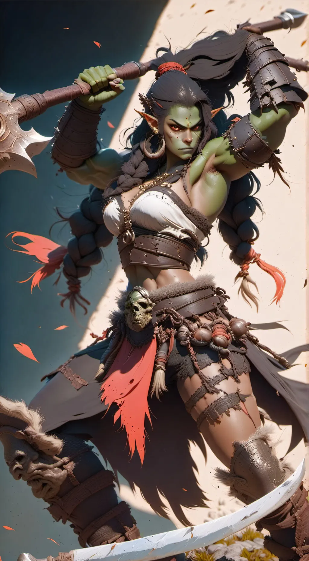 ai character: Kuma background