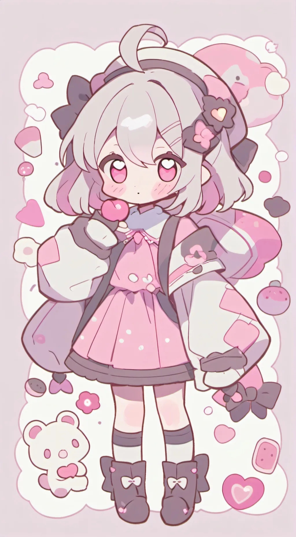 ai character: Lilly  background