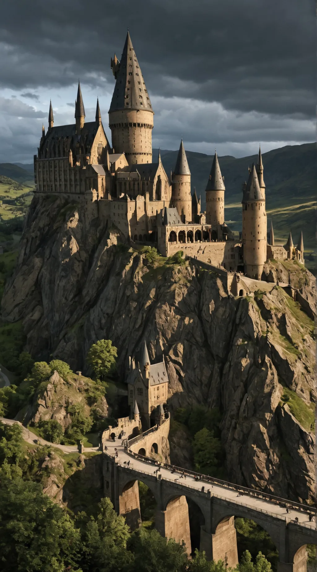 ai character: Hogwarts <3😝 background