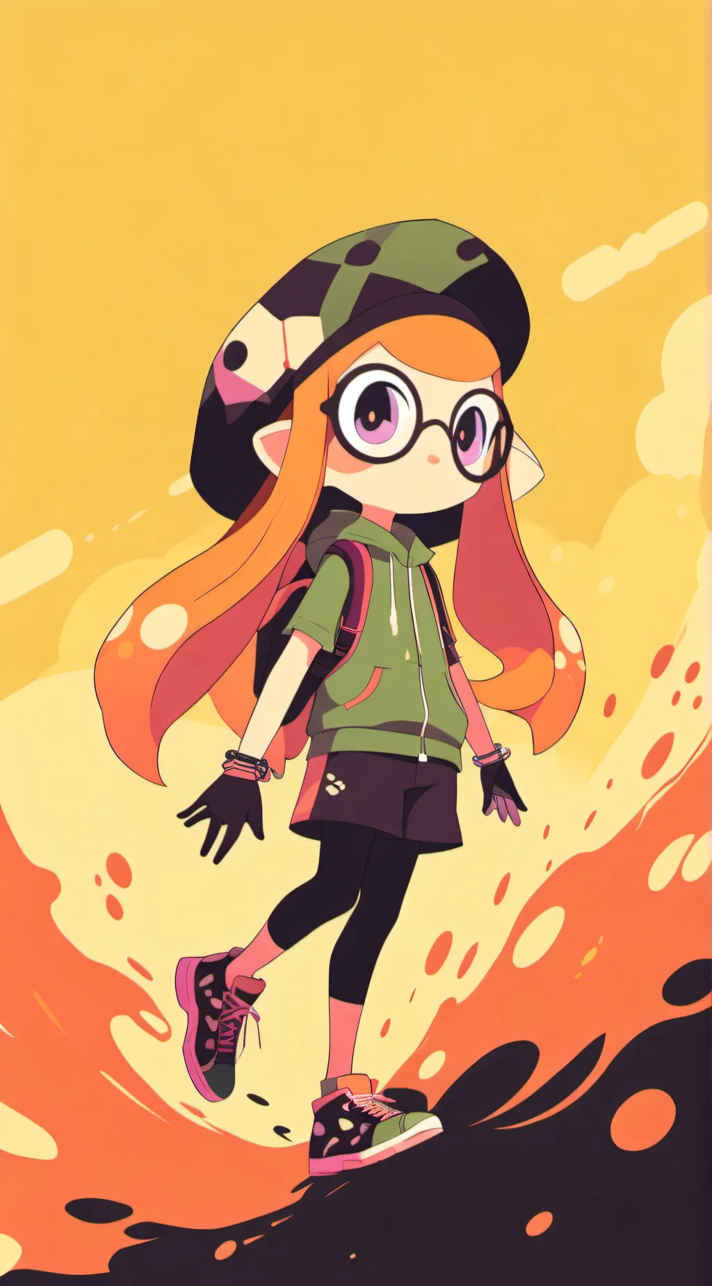 ai character: Drake and Zack  background