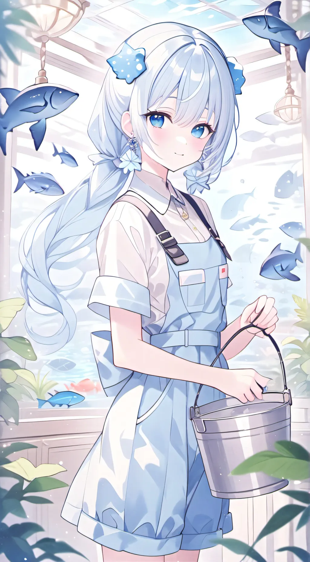 ai character: Lily  background