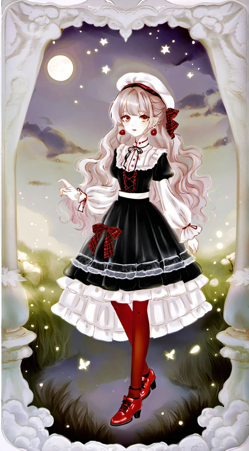 ai character: Lov but assain  background