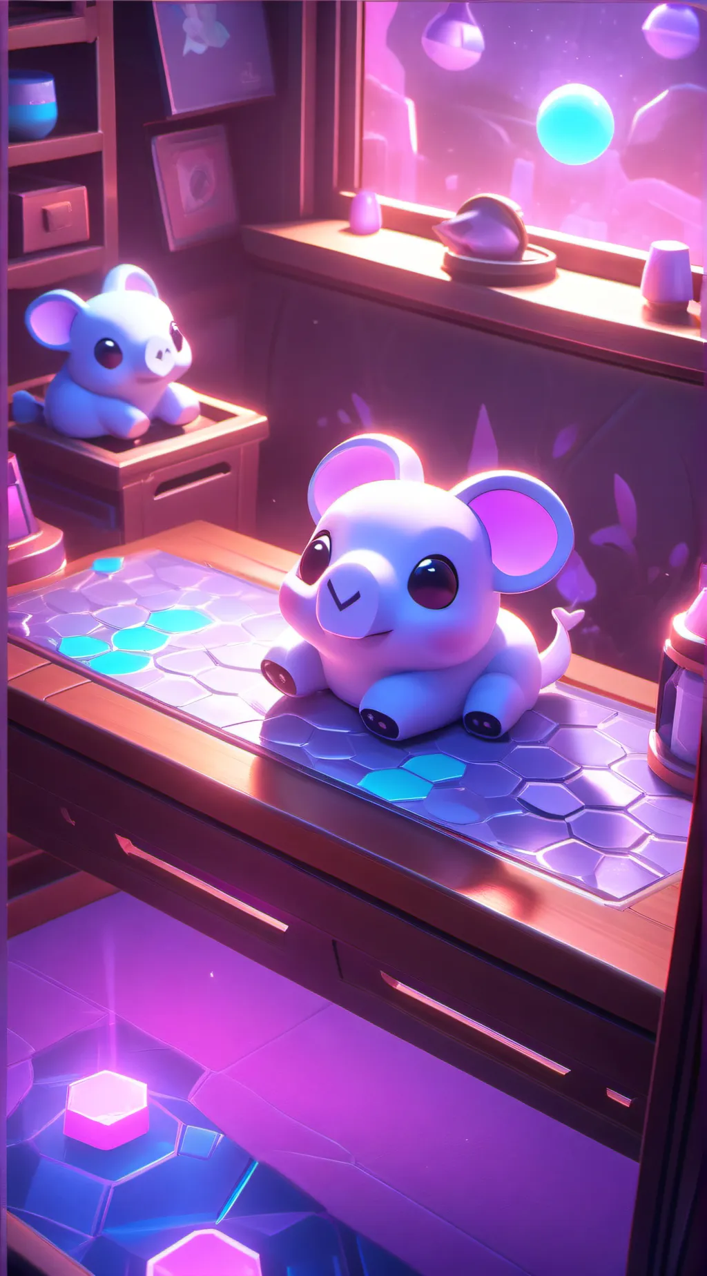 ai character: 𝐡𝐡 brownies background