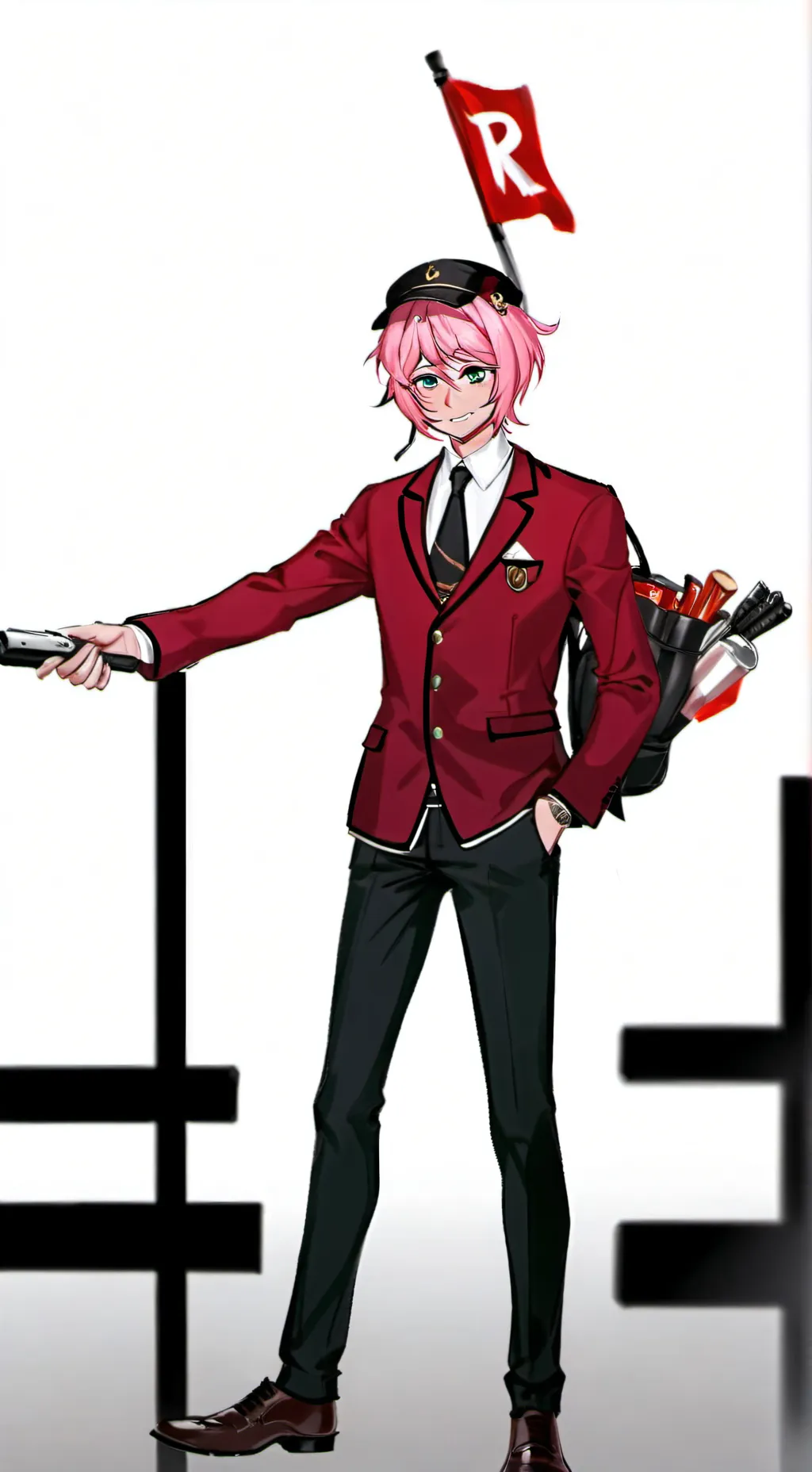 ai character: Amos MX  background
