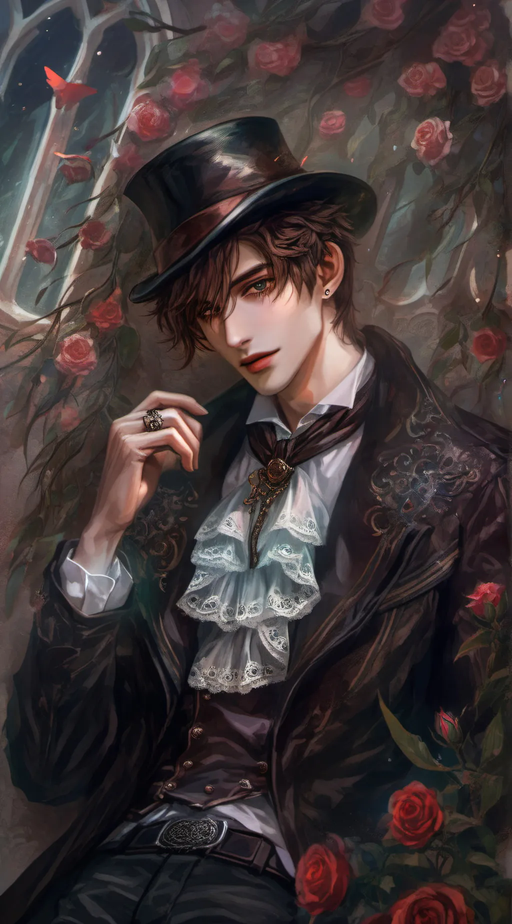 ai character: Lovers to Enemies background