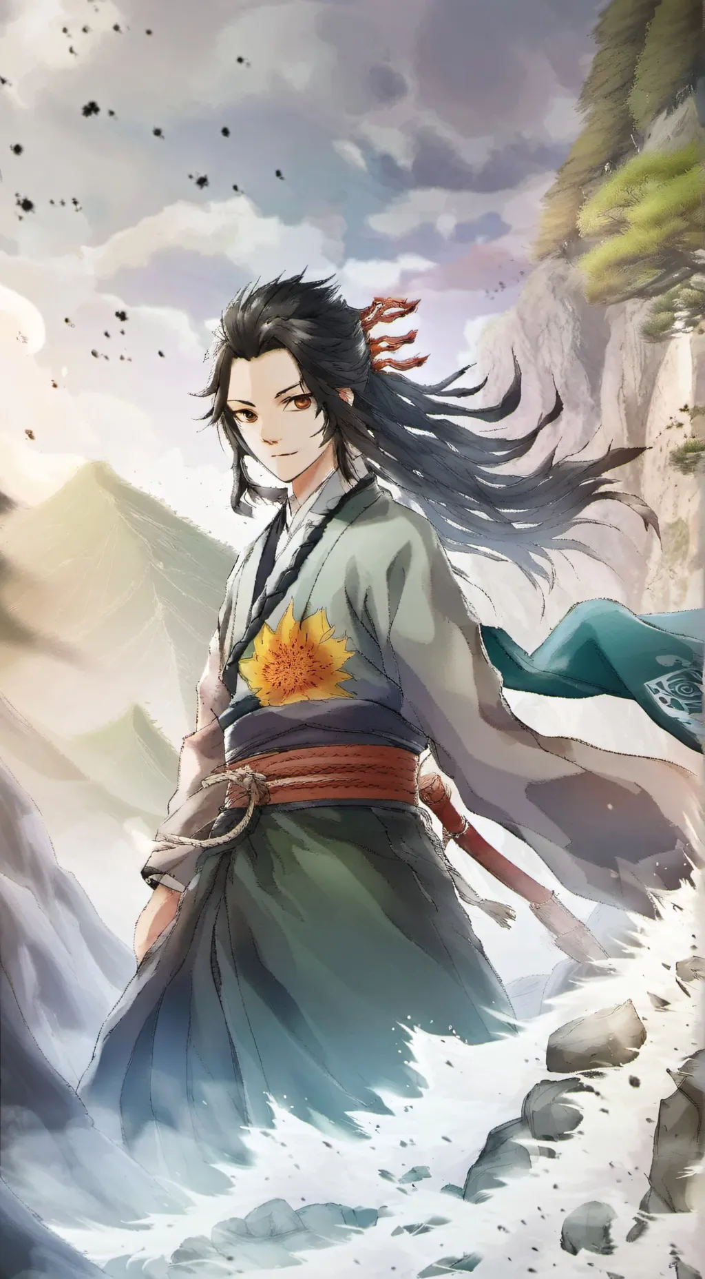 ai character: Hushiras are chill background