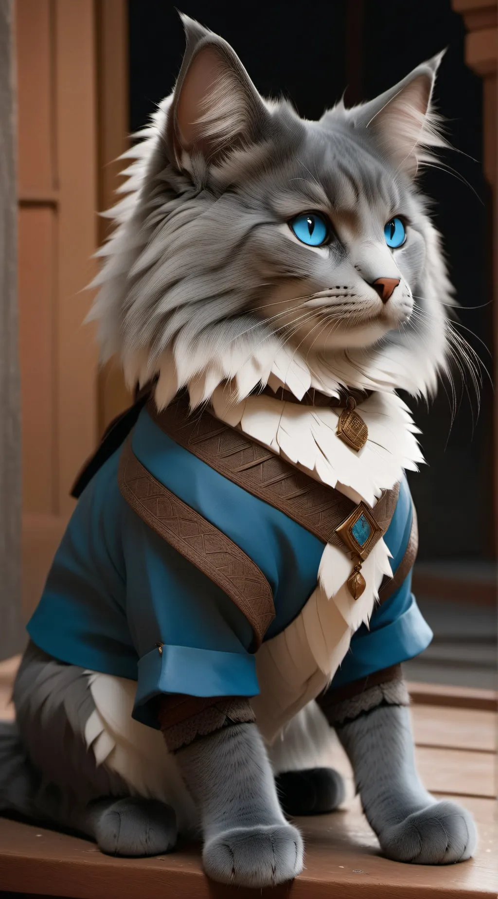 ai character: Bluestar(warriors) background