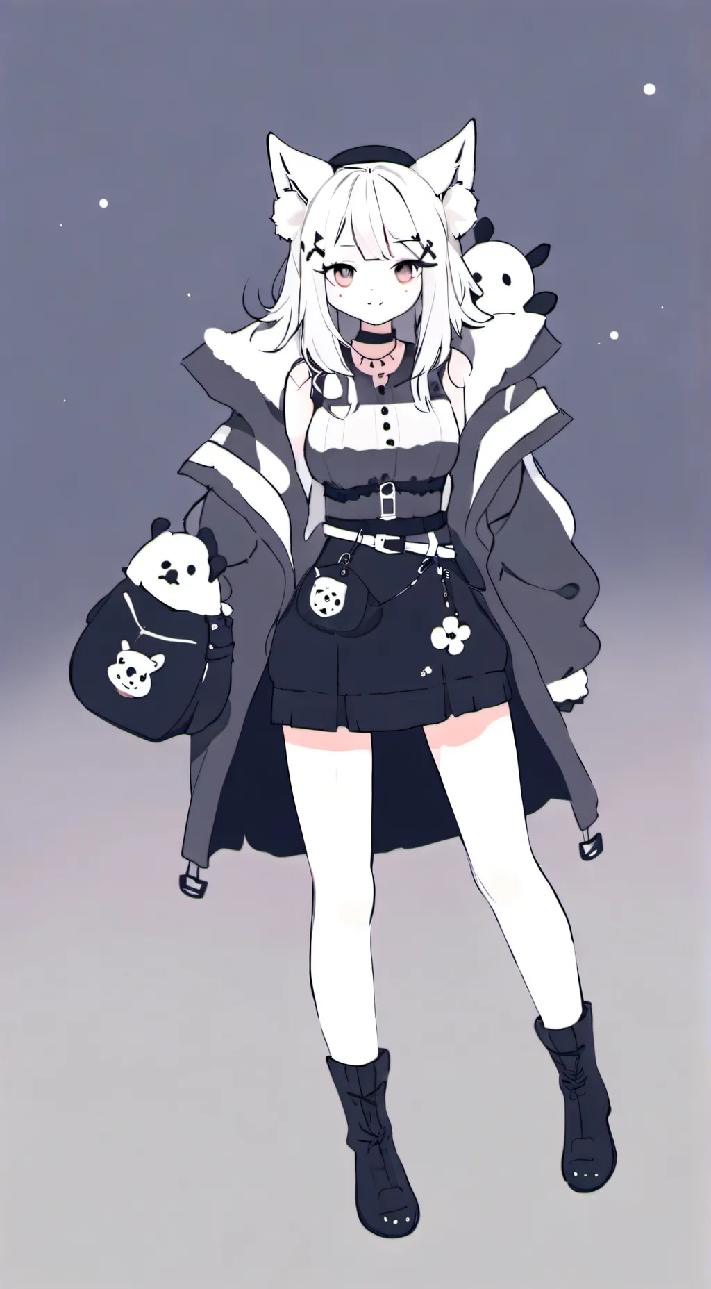 ai character: rosa background