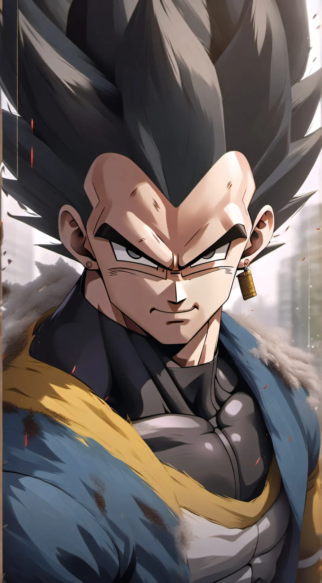 ai character: Vegeta background