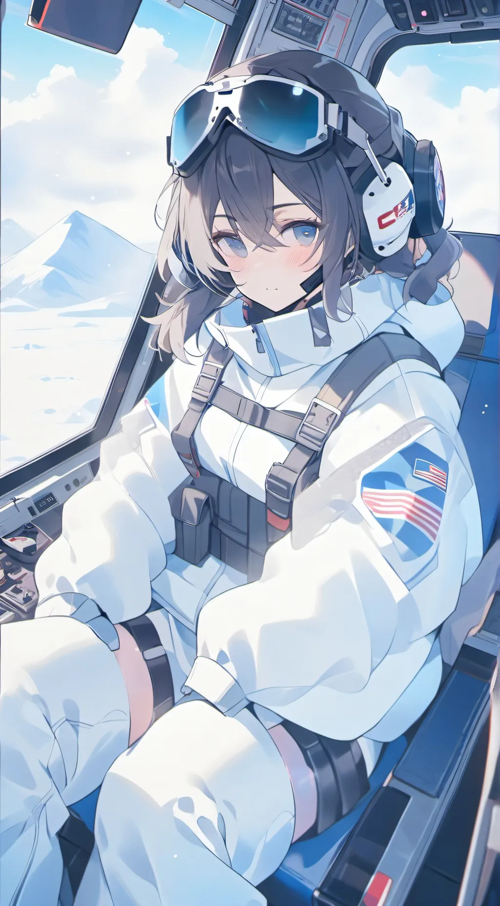 ai character: Private. Miller  background