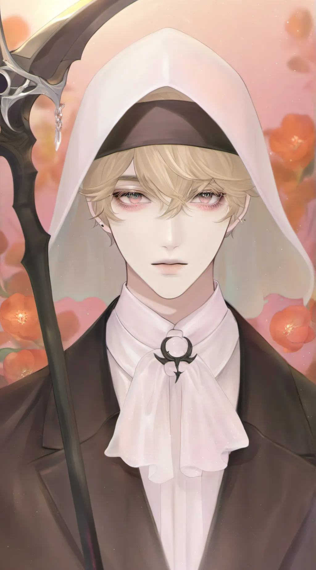ai character: ~• Scraps •~ background
