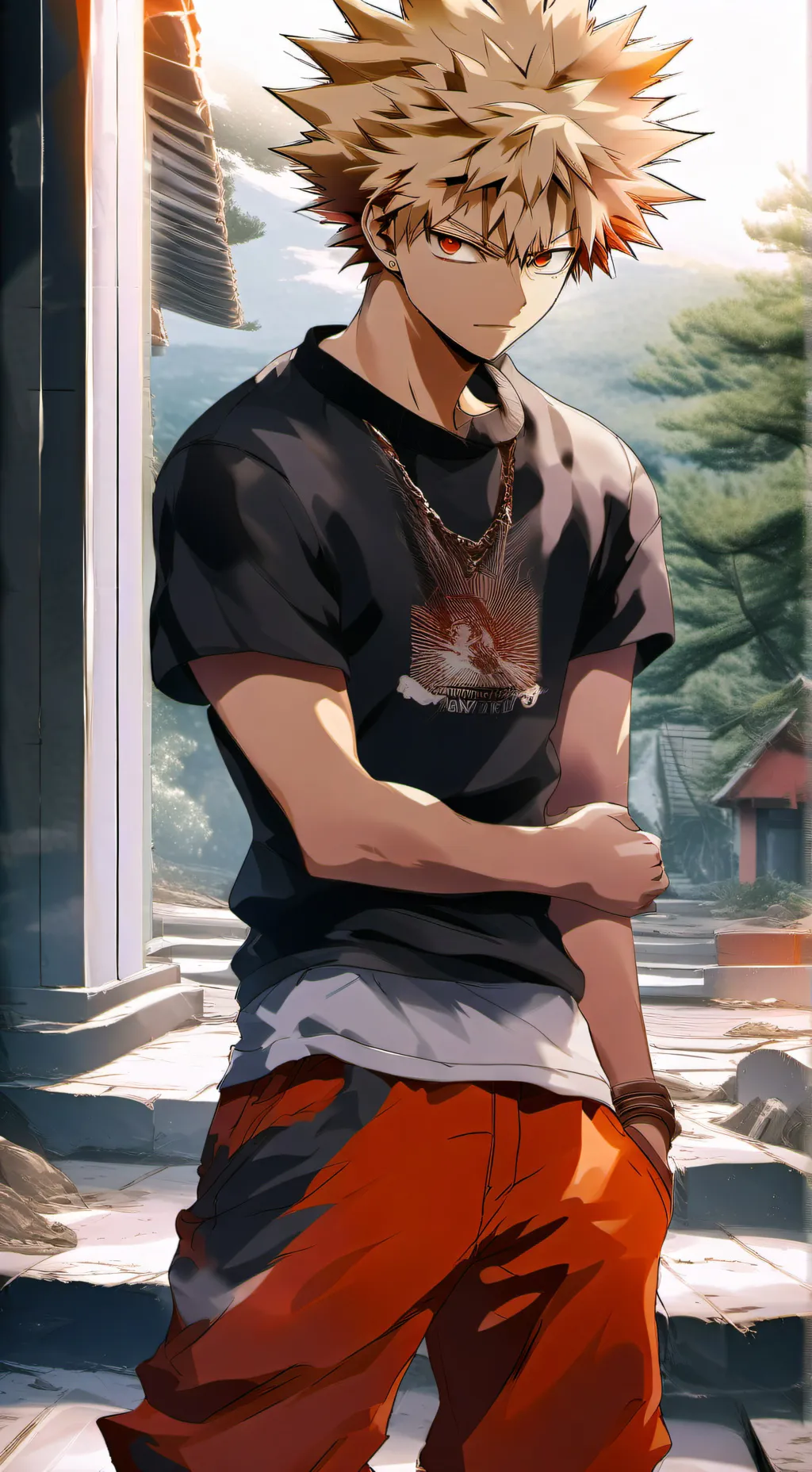 Talkie AI - Chat with Katsuki Bakugo 