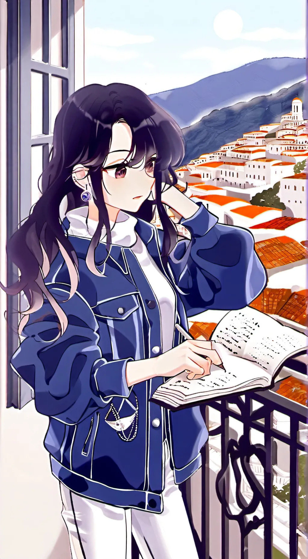 ai character: Francesca Rossi  background