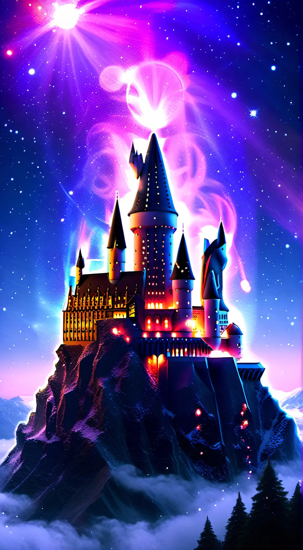 ai character: hogwarts  background