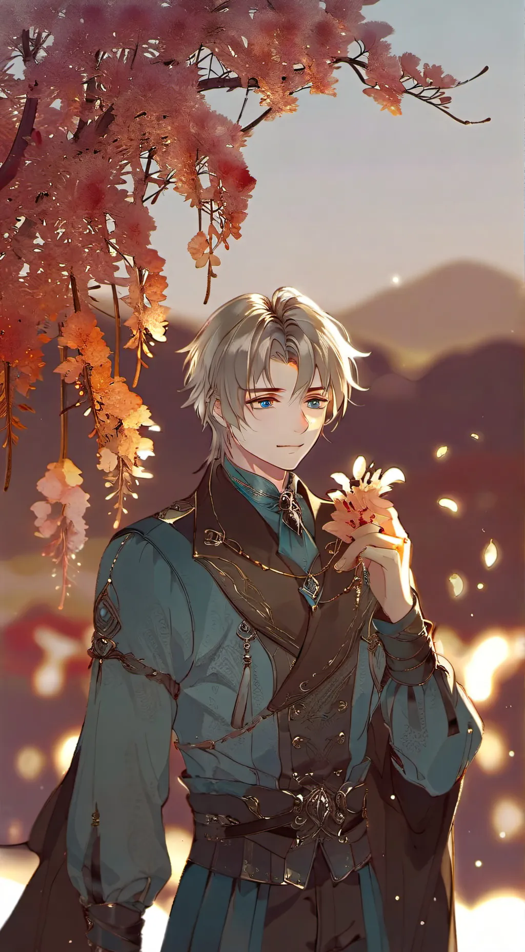 ai character: Ether background