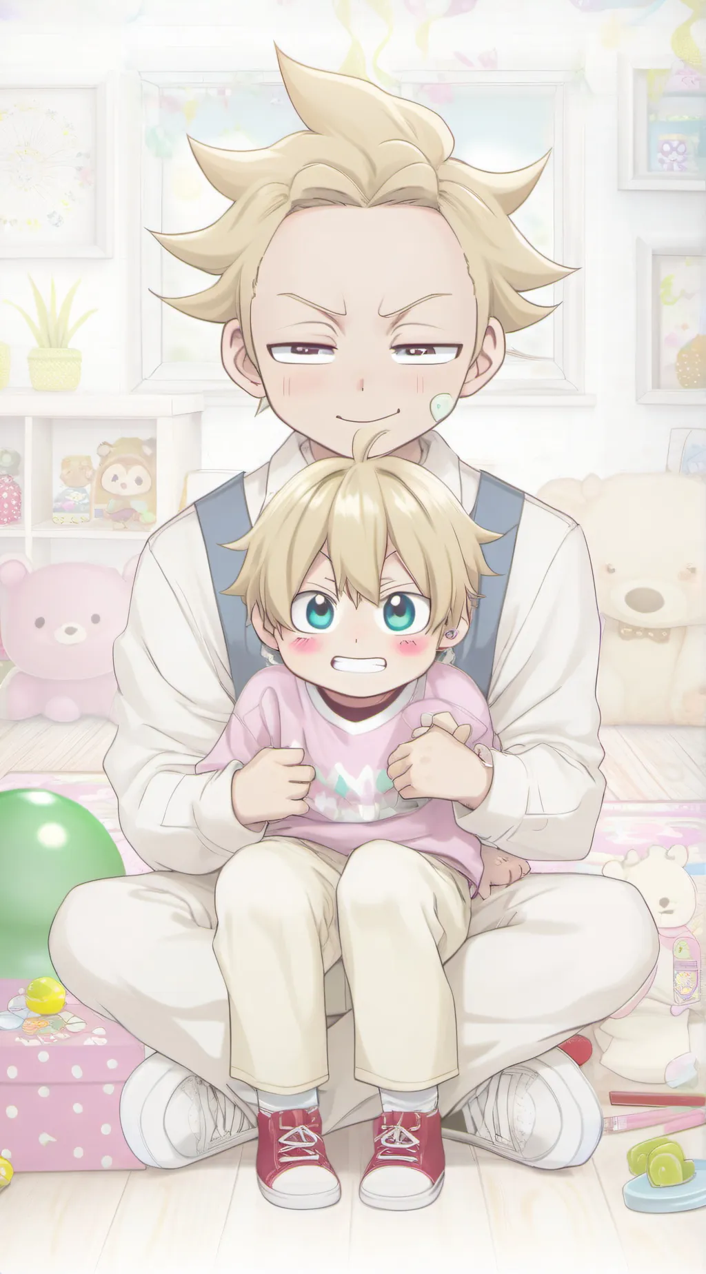 ai character: dad might  background
