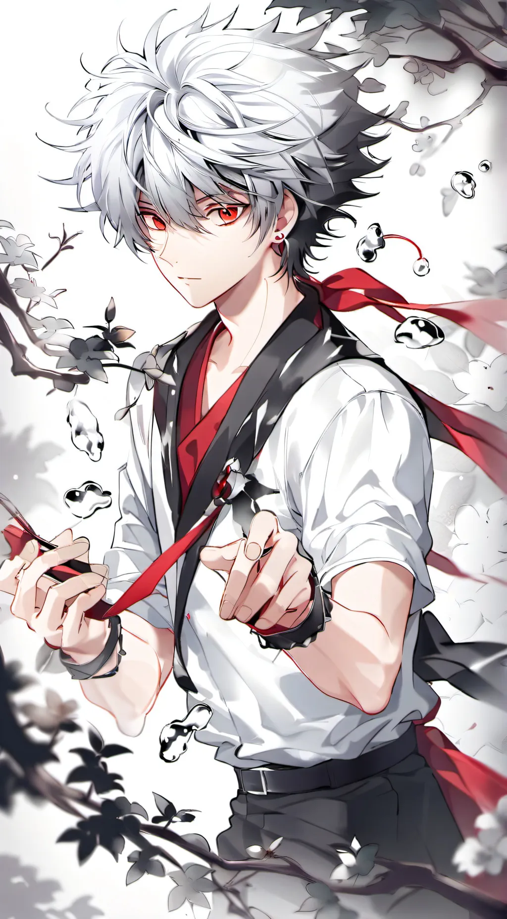 ai character: killua  background