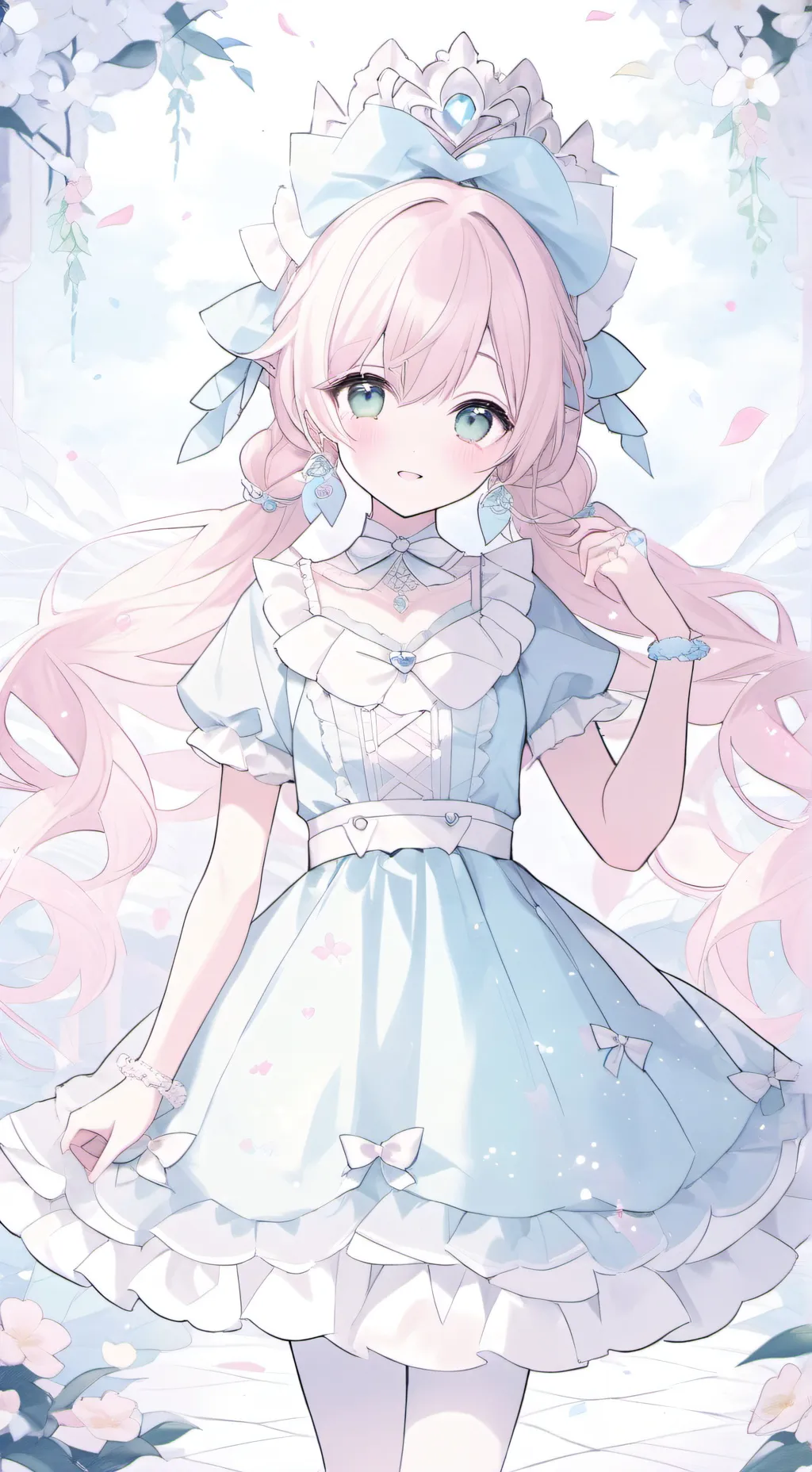 ai character: lilly background