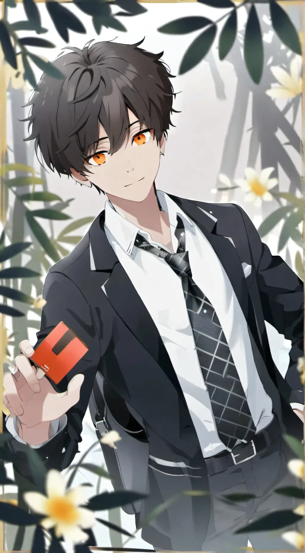 ai character: Ray background