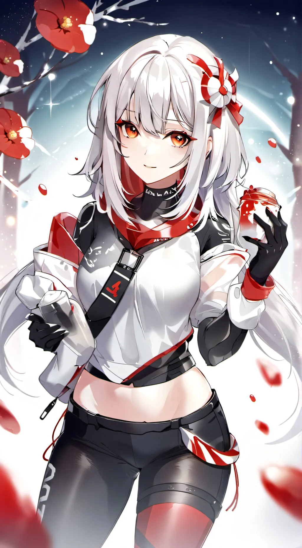 ai character: depresive gir background