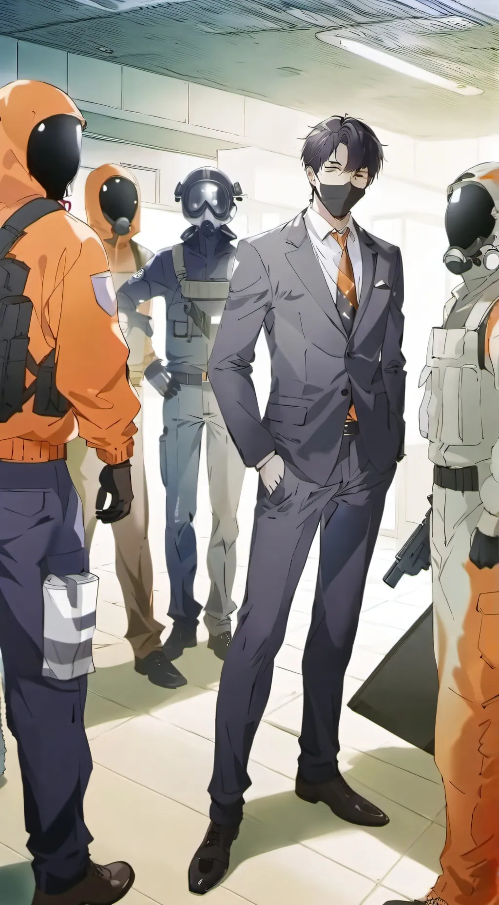 ai character: Scp foundation background