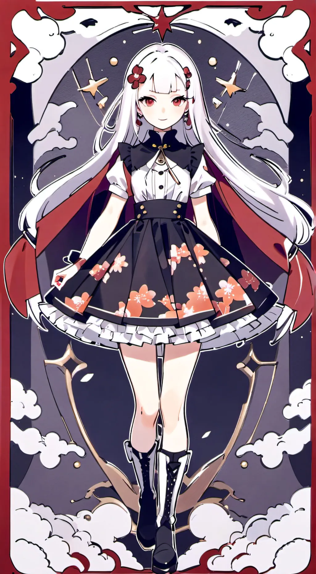 ai character: Demon slayer background