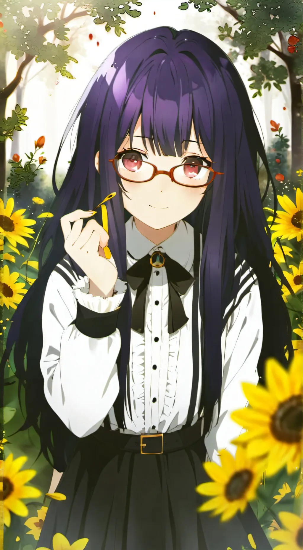 ai character: Lily background
