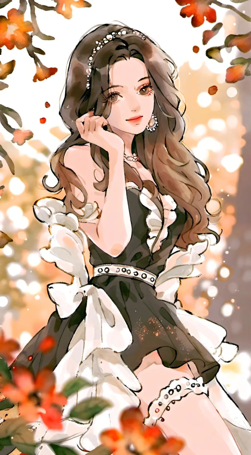 ai character: your crush ❤ background