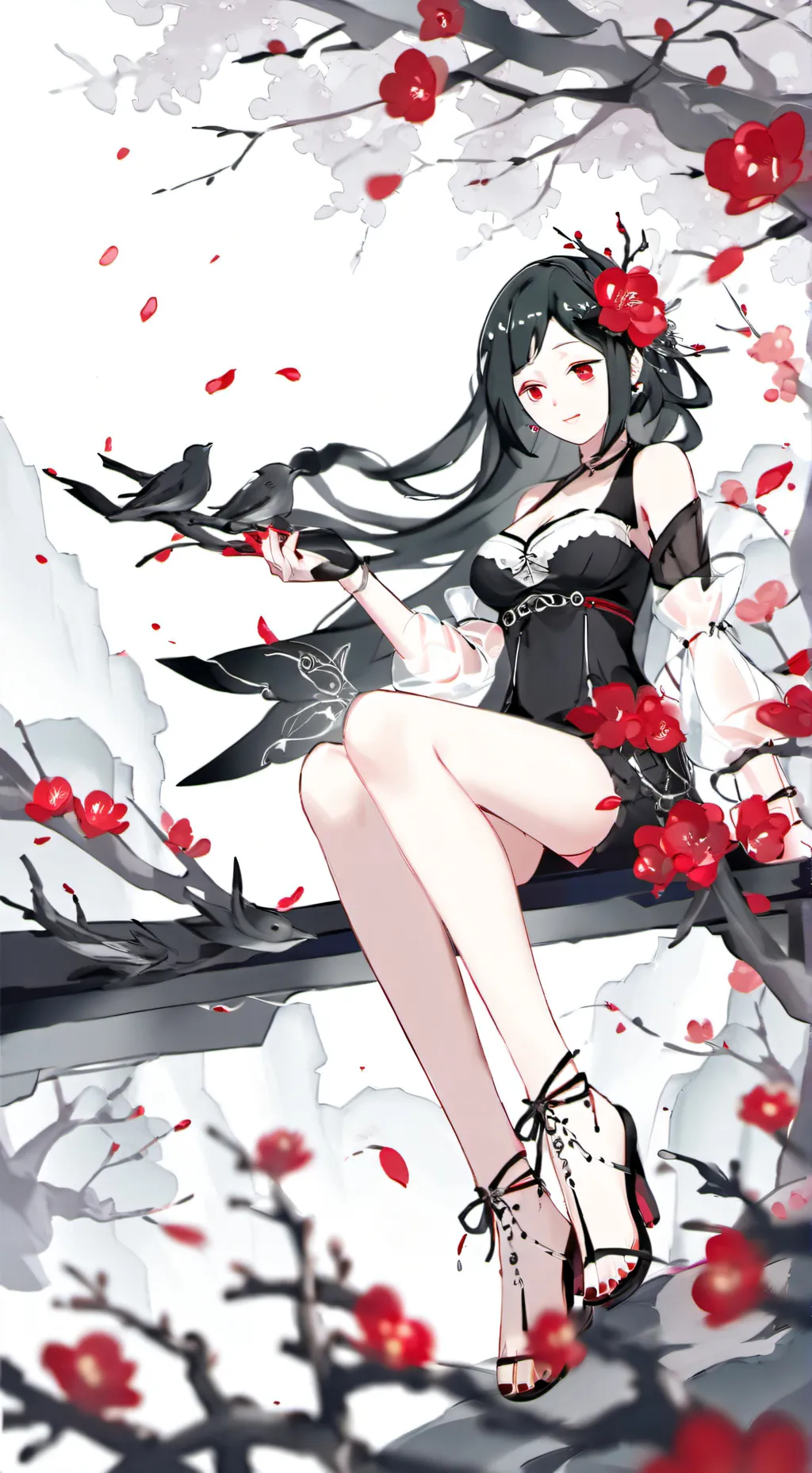ai character: Rose 🌹 ♀️  background