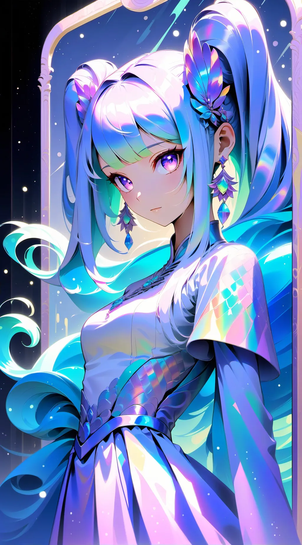 ai character: New student mha background