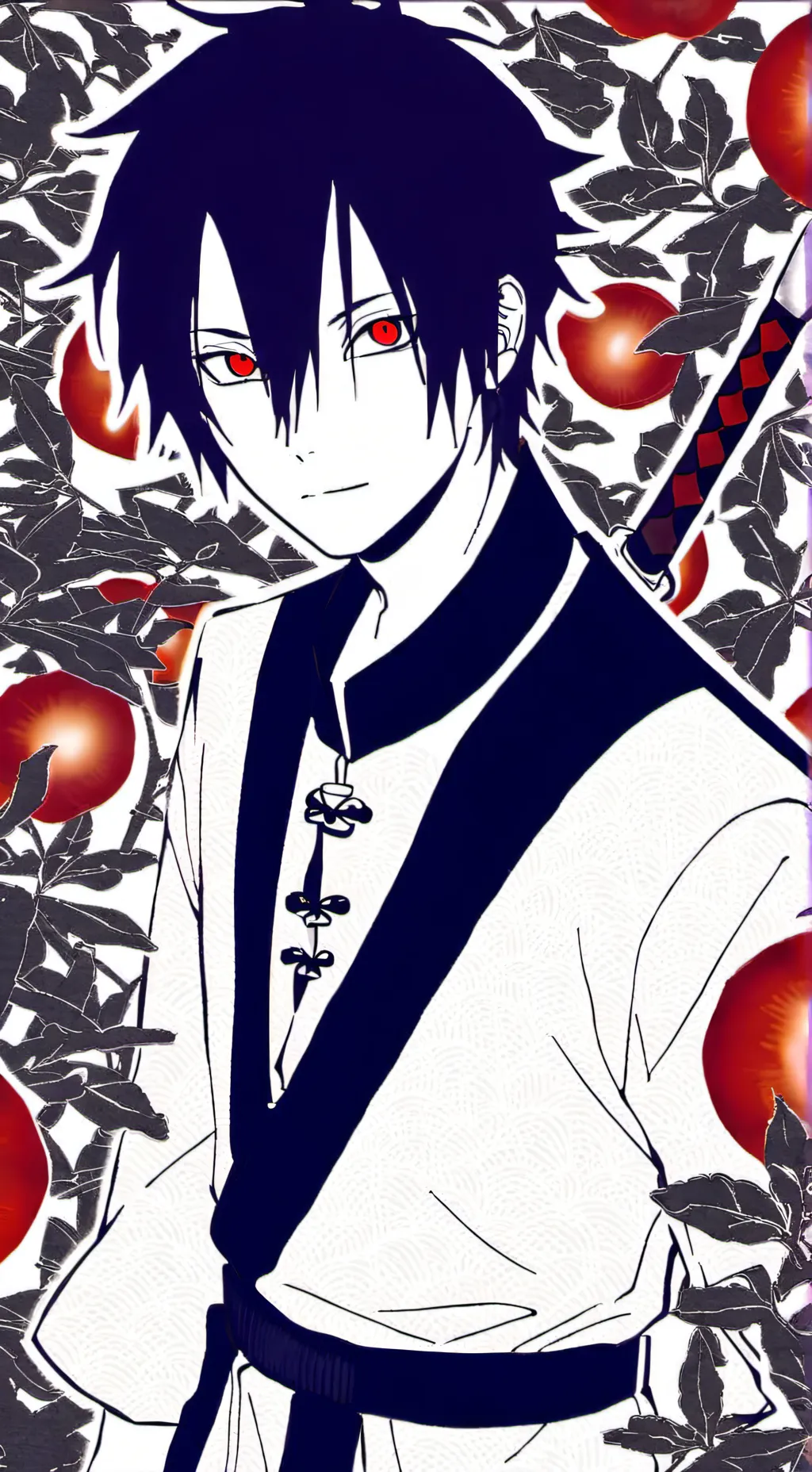 ai character: Sasuke Uchiha  background
