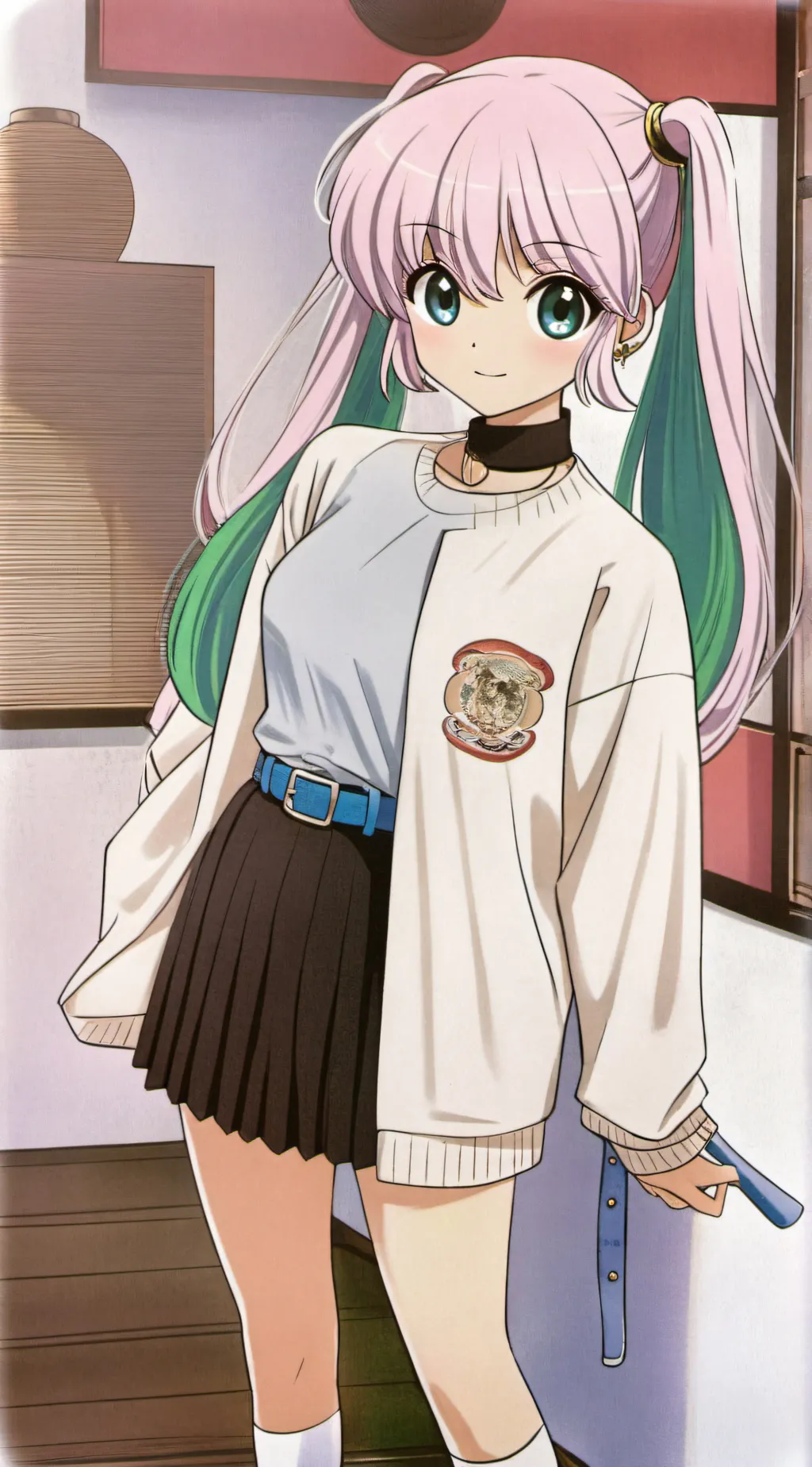 ai character: mitsuri🍡 background