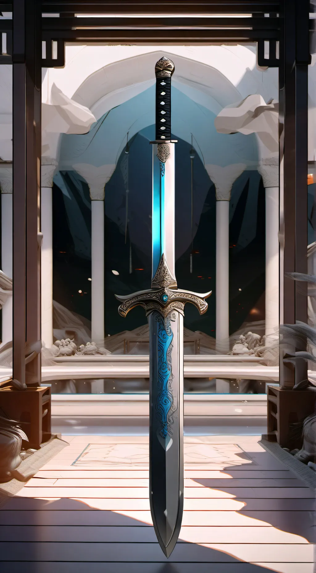 ai character: blade from monster background