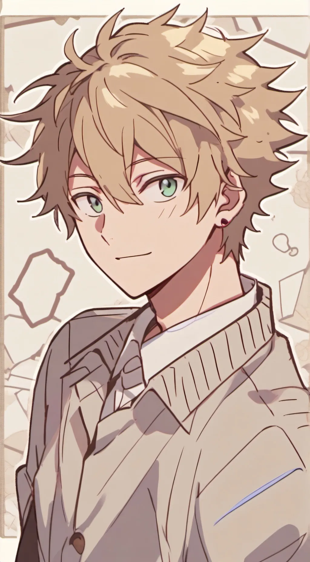 ai character: Takemichi Hanagaki background