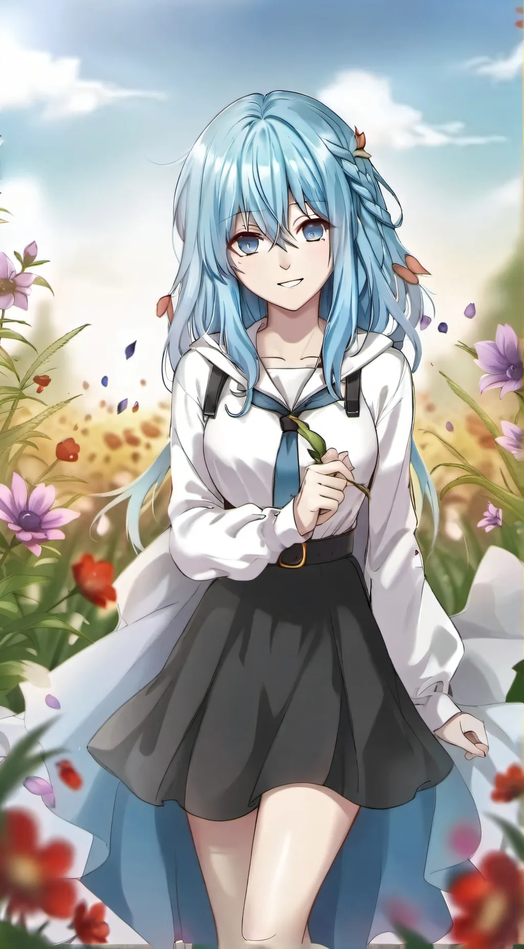 ai character: Аня(сестр) background